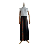 Kimono Long Skirt - Tropical forest -