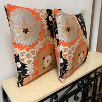 Set of 2 Silk Kimono Cushion Cover - SatoRikko