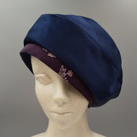 Kimono Beret - Deep Blue - - SatoRikko