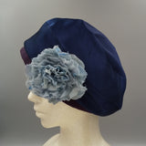 Kimono Beret - Deep Blue - - SatoRikko