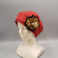 Kimono Beret - Madder - - SatoRikko