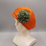 Kimono Beret -Bitter Orange- - SatoRikko