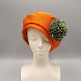 Kimono Beret -Bitter Orange- - SatoRikko