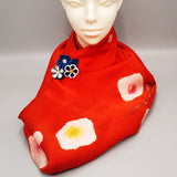 Kimono Snood - Japanese apricot - - SatoRikko