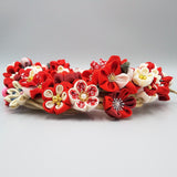 Tsumami Wreath - Red - - SatoRikko