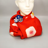 Kimono Snood - Japanese apricot - - SatoRikko