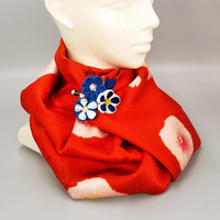 Kimono Snood - Japanese apricot - - SatoRikko