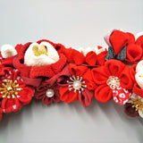 Tsumami Wreath - Red - - SatoRikko