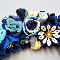 Tsumami Wreath - Blue - - SatoRikko