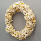 Tsumami Wreath - White - - SatoRikko