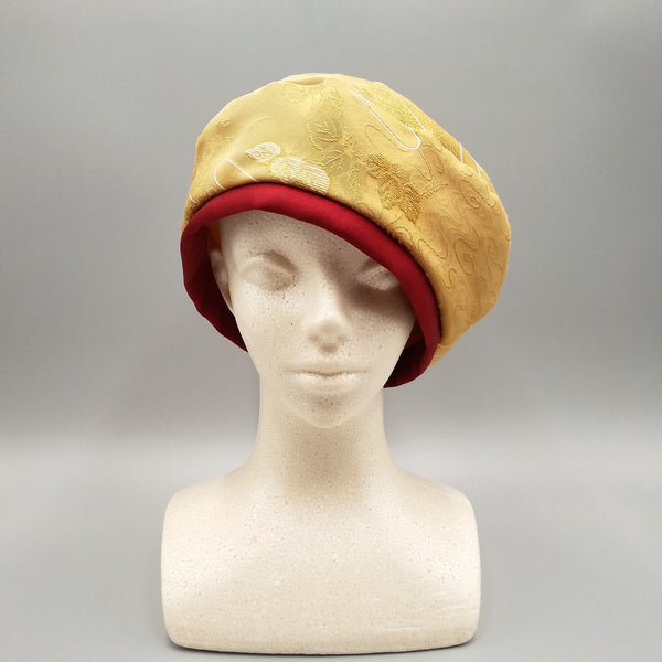 Kimono Beret - Gold - - SatoRikko