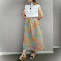 Kimono co-ord - Colorful clouds -