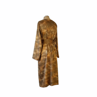 Kimono dress - Gold leaf -