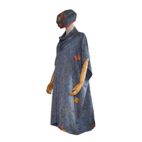 Kimono Dress and Beret -  Stumps -