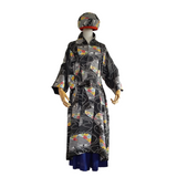 Kimono Coat and Beret - Spool of thread -