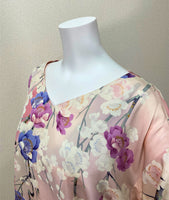 2way Kimono Dress - Pink floral - - SatoRikko