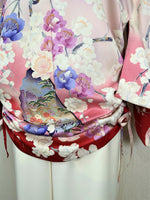 2way Kimono Dress - Pink floral - - SatoRikko