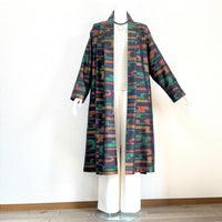 Kimono Coat - Oshima Pongee - - SatoRikko