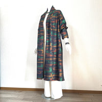 Kimono Coat - Oshima Pongee - - SatoRikko