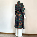 Kimono Coat - Oshima Pongee - - SatoRikko