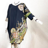 Kimono Dress - River of flowers -