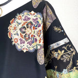 Kimono Dress - River of flowers -