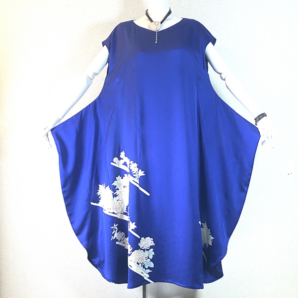 Kimono Dress - Blue princes -