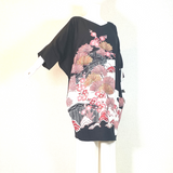 2Way Kimono Dress - Japanese garden -