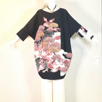 2Way Kimono Dress - Japanese garden -